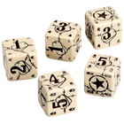 Q-Workshop WUS18 Axis & Allis - USA Dice: Beige/Black...