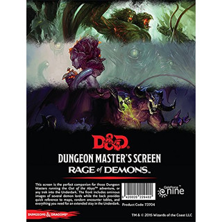 Dungeons & Dragons Rage of Demons: DM Screen - English