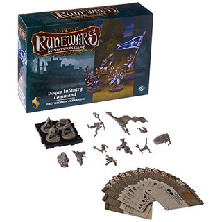 Daqan Infantry Command Expansion Pack: Runewars Miniatures Game - English