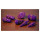 PolyHero Dice: Warrior Set - Vorpal Purple with Amber