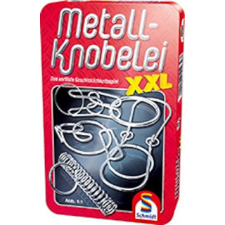 Schmidt Spiele 51234 Metall-Knobelei XXL in schöner Metalldose