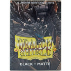 Dragon Shield Small Sleeves - Japanese Matte Black (60...