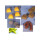 Clash Of Culture Wooden Token Set - 20 Pieces - Mayday Games