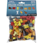 Deluxe Euro Wooden Token Expansion Set - 194 Pieces -...