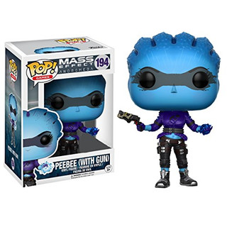 Funko POP! Games Mass Effect Andromeda - Peebee with Gun Vinyl Figure 10cm limited