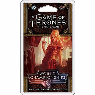 A Game of Thrones LCG: 2016 World Championship Joust Deck- English