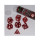 Blackfire Dice - 16mm Role Playing Dice Set - Charming Red (7 Dice)