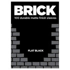 Legion - Brick Sleeves - Flat Black (100 Sleeves)