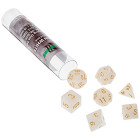 Blackfire Dice - 16mm Role Playing Dice Set - Frozen...