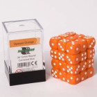 Blackfire Dice Cube ? 12mm D6 36 Dice Set ? Opaque Orange