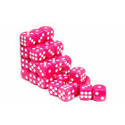 Blackfire Dice Cube ? 12mm D6 36 Dice Set ? Opaque Pink