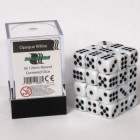 Blackfire Dice Cube ? 12mm D6 36 Dice Set ? Opaque White
