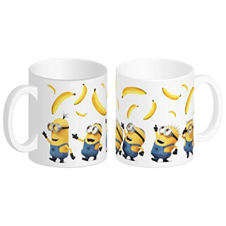 Despicable Me - Minions 93734 - Keramiktasse DM3 Banana in Geschenkpackung, 12 x 9 x 10 cm, 320 ml