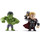 Hulk and Thor Twin Pack - Alternate Version 4-Inch Diecast Metal Figures METALS Diecast by Jada Toys
