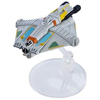 Hot Wheels - Star Wars - Starships - The Ghost - Miniatur Diecast Modell + Display