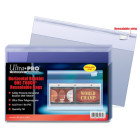 50 Ultra Pro Horizontal Booklet One-Touch Resealable Bags...