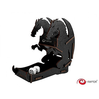 e-Raptor Dice Tower Dragon Black Small