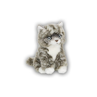 American Shorthair Katze [sitzend, grau] (15cm)