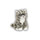 American Shorthair Katze [sitzend, grau] (15cm)