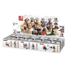 Sluban WW II Minifigur Styling in Display (12-teilig)