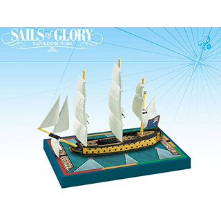 Sails of Glory Ship Pack: HMS Polyphemus 1782/ HMS America 1777 - English