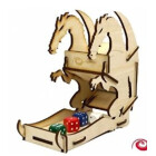 e-Raptor Dice Tower Dragon Wooden Small