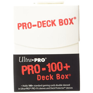Ultra Pro PRO 100+ White Deck Box