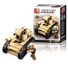 Sluban Sluban101380587B Tank Building Bricks Set