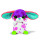 Nici 38458 - Doos Sirup Edition Hund Bluffy Crazy, Plüschtier, 22 cm