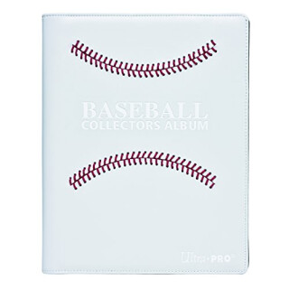 Ultra Pro White Stitched Baseball Premium PRO-Binder
