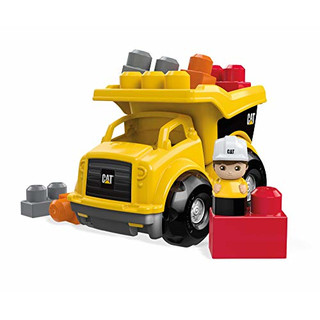 Mattel Mega Bloks First Builders CND88 CAT Kipplaster