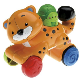 Fisher-Price Toy - Amazing Animals Press and Go Cheetah - Baby Toddler - 6-36 Months