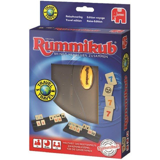 Jumbo 03942 - Travel Rummikub, Kompaktspiel