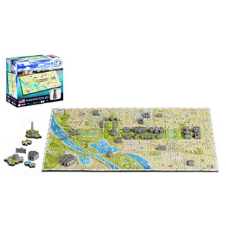 4D Cityscape - Washington DC Mini Puzzle