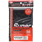KMC Super Black Sleeves - 80 Stück - Schwarz