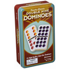 Unbekannt Pressman 3926 - Double 9 Colour Dominoes in Tin