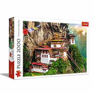 Puzzle 2000 Teile - Tigers Nest, Bhutan