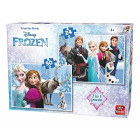 King 5413 2-in-1 Disney Frozen Puzzle