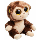 TY 7136181 Beanie Boo Plush-Audrey The Monkey 15cm, braun