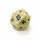 PolyHero Dice: 1d20 Orb - Parchment with Black Ink