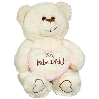Plüsch Bär "Liebesbären mit rosa Herz"  38 cm