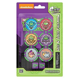 Unplugged Teenage Mutant Ninja Turtles Dice & Token HeroClix