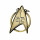 Quantum Mechanix QST070 Star Trek Friendship Necklace