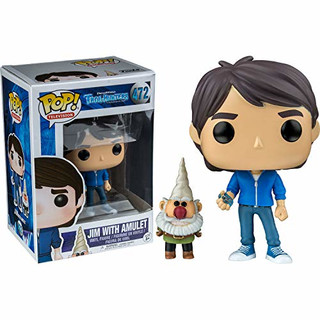 Funko POP! Trollhunters - Jim With Amulet Exclusive Vinyl Figure 10cm