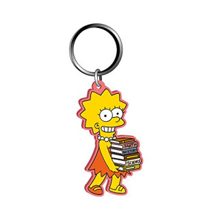 Fox Lisa Simpson Soft Touch PVC Schlüsselanhänger