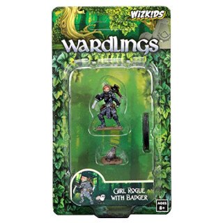 Wardlings Wizkids Girl Rogue & Badger