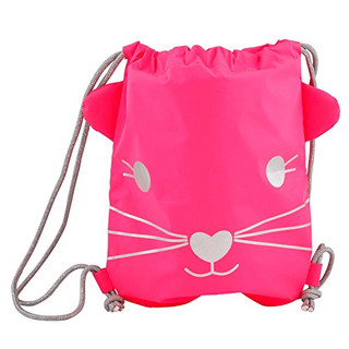 Depesche 8545 - House of Mouse - Mini Turnbeutel, Matchbag, neon-pink