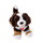 Bauer 17104 - Pia Pia - Berner Sennenhund Plüsch liegend , 17cm