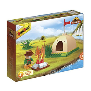 BanBao 6663 - Safaritent, Konstruktionsspielzeug