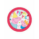 Generique - 8 Kleine Teller Peppa Wutz